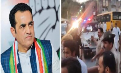 कांग्रेस नेता अमीन पठान के फार्म हाउस को लेकर क्या बवाल, अधिकारियों को दी गाली; पहुंच गए जेल