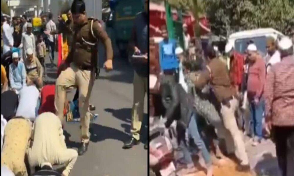 दिल्ली में नमाजियों को लात मारने वाले सब इंस्पेक्टर मनोज तोमर के समर्थन में क्यों उतर रहे लोग?