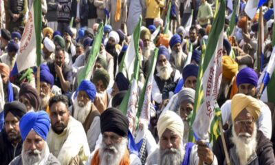 Security beefed up at Ghazipur Singhu and tikri border in Delhi for farmers Delhi Chalo march call