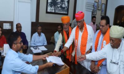 Lok Sabha Elections 2024: Gajendra Singh Shekhawat filed nomination along with Bhajanlal – गजेंद्र सिंह शेखावत ने भजनलाल के साथ किया नामांकन, CM बोले