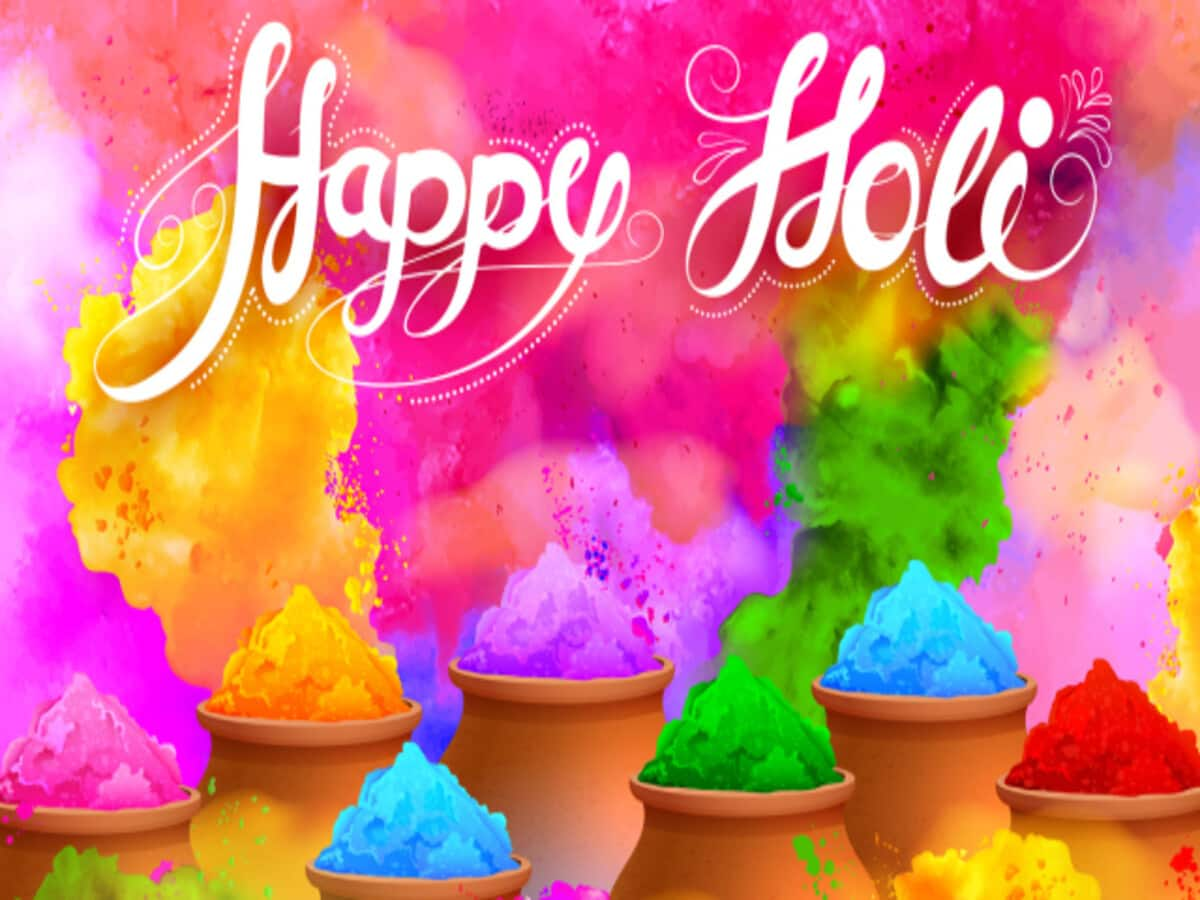 Happy Holi 2024 Images Wishes facebook and whatsapp status and 10 best shayari holi wishes in hindi – Happy Holi Status: होली पर इन 10 चुनिंदा फोटोज, Quotes और SMS के जरिए अपनों को कहें