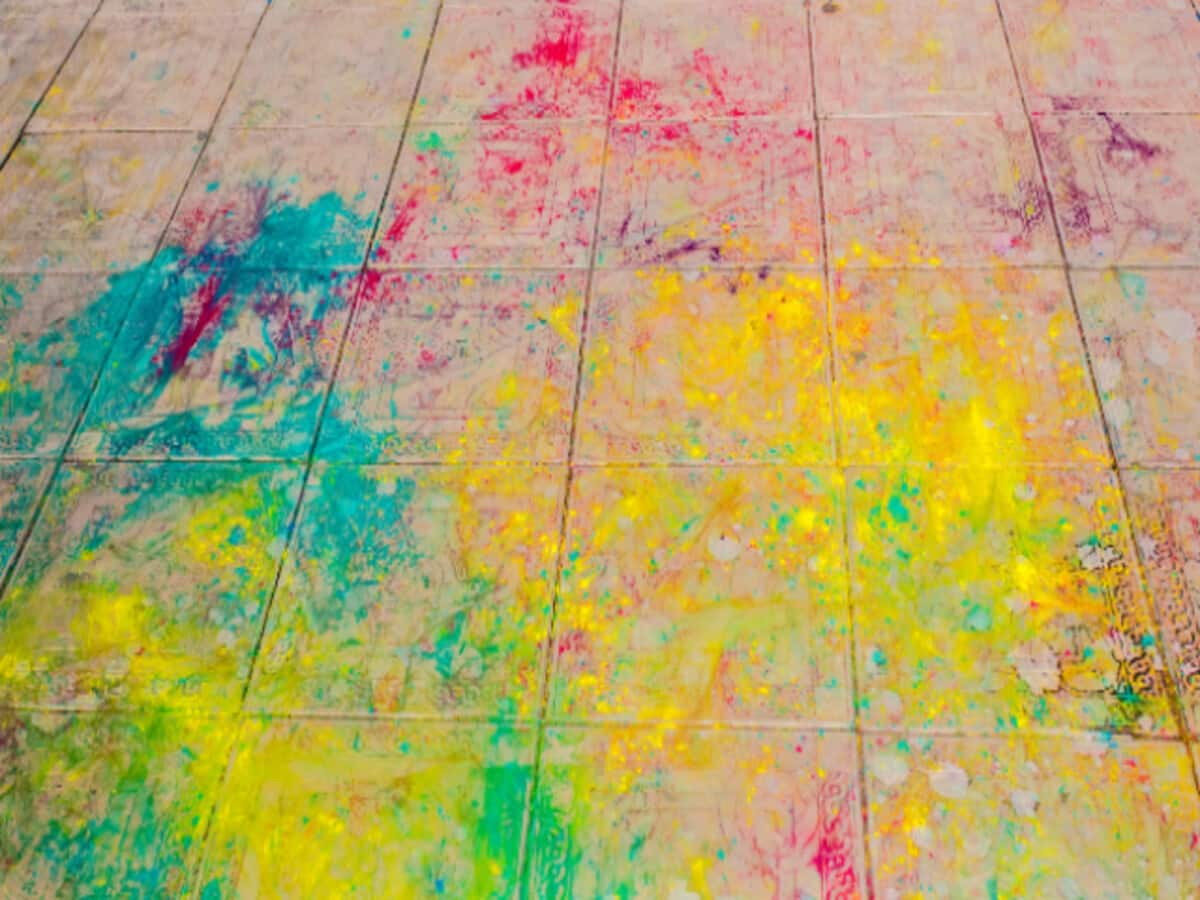 holi hacks 2024 how to remove holi colour stains from marble tile walls in house holi hacks 2024 how to remove holi colour stains from marble tile walls in house