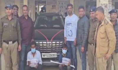 MP के 2 चोरों ने जमकर मचाया धमाल, शोरूम में लाखों की चोरी कर फरार; दोनों गिरफ्तार