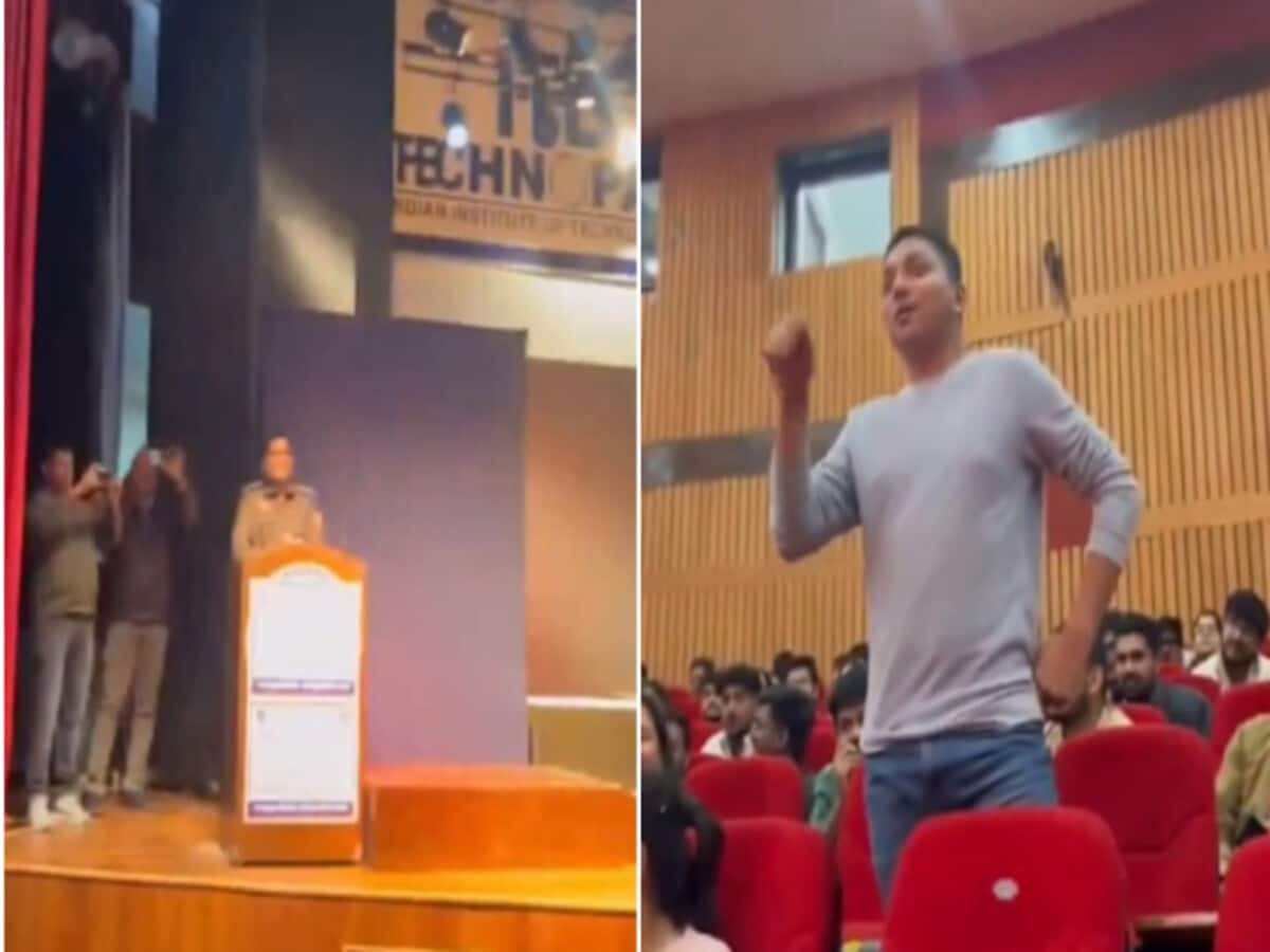 कॉलेज नशे का एपीसेंटर, चौकी के पास मिलता है गांजा; स्टूडेंट ने जब पुलिस अधिकारी से पूछे बेबाक सवाल तो वायरल हो गया Video