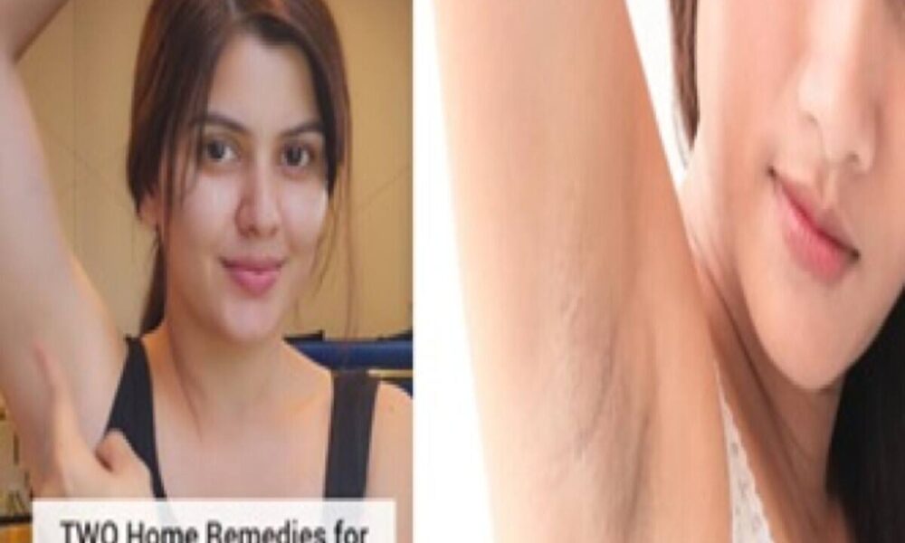 beauty tips: effective home remedies for dark underarms lightening tips IN HINDI