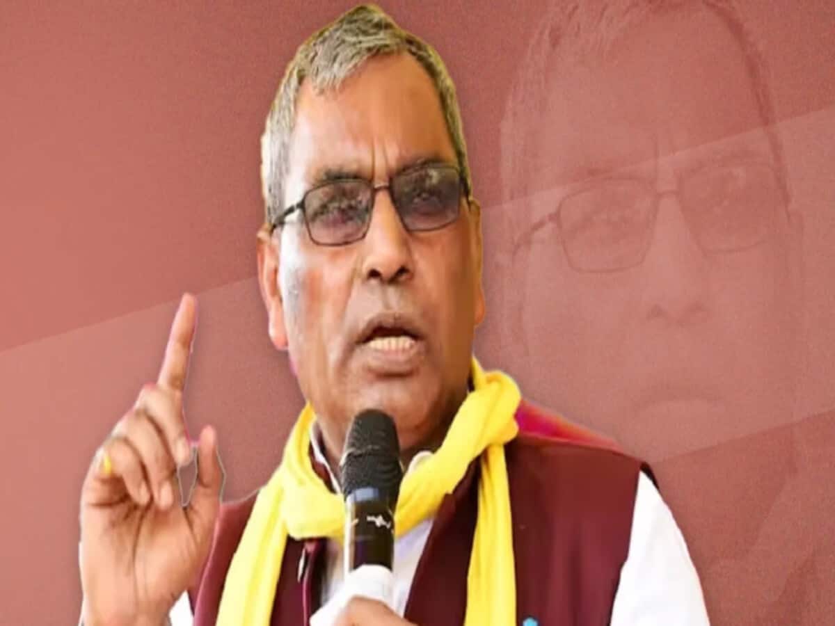 Om Prakash Rajbhar political skills will be tested in the battle of Ghosi all eyes are on him UP Lok Sabha election news Om Prakash Rajbhar political skills will be tested in the battle of Ghosi all eyes are on him UP Lok Sabha election news