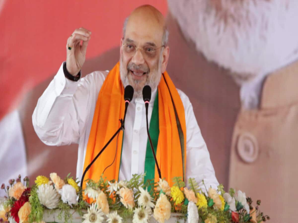 Lok Sabha Elections 2024: Amit Shah fiercely targeted Congress in an election rally in Bhilwara Lok Sabha Elections 2024: Amit Shah fiercely targeted Congress in an election rally in Bhilwara