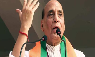 Congress will extinct like dinosaurs Union Minister Rajnath Singh lashed out