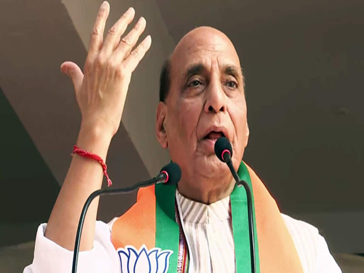 Congress will extinct like dinosaurs Union Minister Rajnath Singh lashed out Congress will extinct like dinosaurs Union Minister Rajnath Singh lashed out