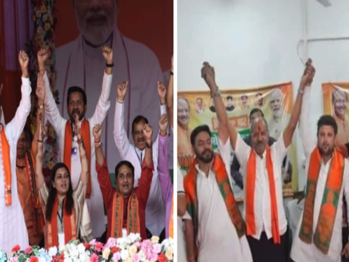 छत्तीसगढ़ में भूपेश बघेल की भाभी हुई BJP में शामिल, कई युवा कांग्रेसियों ने थामा भाजापा का दामन छत्तीसगढ़ में भूपेश बघेल की भाभी हुई BJP में शामिल, कई युवा कांग्रेसियों ने थामा भाजापा का दामन