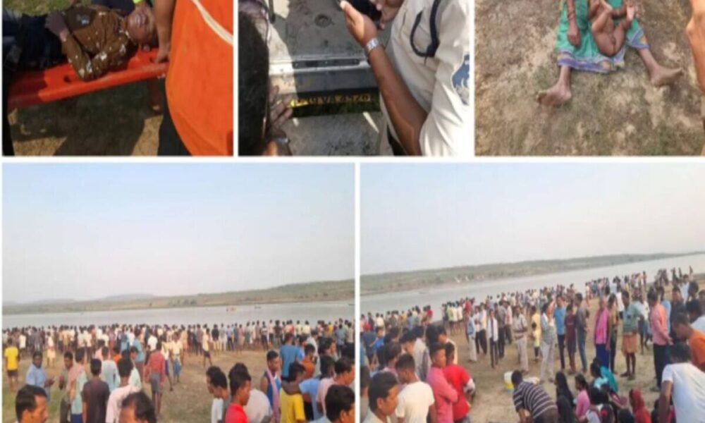 महानदी में नाव डूबने से 8 की मौत, 7 के शव मिले, नाव में सवार थे 50 लोग