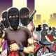 Liquor shop robbed at gunpoint robbers took away 20 lakh cash incident captured on CCTV
