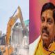 CM Mohan Yadav bulldozer roared in Bhopal land worth 15 crores freed from encroachment