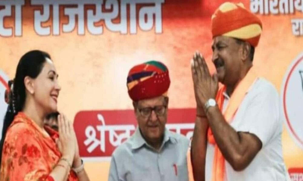 Lok Sabha Election: दीया कुमारी को ललकारने वाले सीताराम अग्रवाल हुए भाजपाई, कांग्रेस छोड़ी