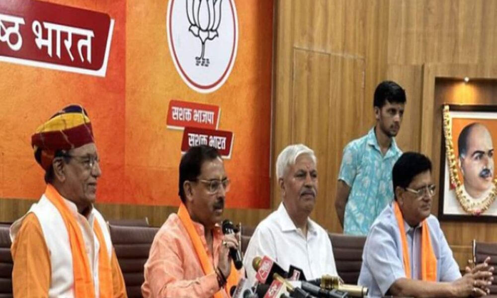 राजस्थान ACB के पूर्व महानिदेशक भाजपा में शामिल, अशोक गहलोत पर साधा निशाना