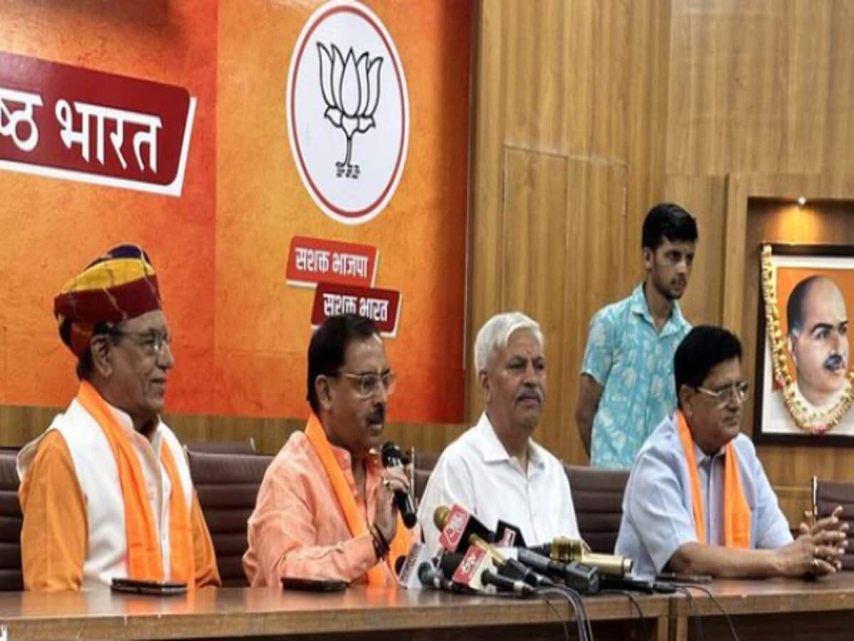 राजस्थान ACB के पूर्व महानिदेशक भाजपा में शामिल, अशोक गहलोत पर साधा निशाना राजस्थान ACB के पूर्व महानिदेशक भाजपा में शामिल, अशोक गहलोत पर साधा निशाना
