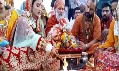 युवती ने बाल गोपाल संग किया विवाह, वृंदावन से आई बारात, चर्चा में ग्वालियर की अनोखी शादी