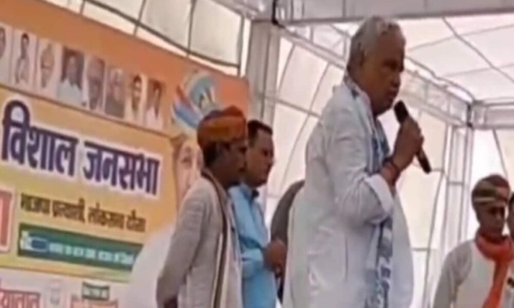 मेरी इज्जत नहीं रखी, मंच छोड़कर चले गए कैबिनेट मंत्री किरोड़ी लाल; वीडियो वायरल