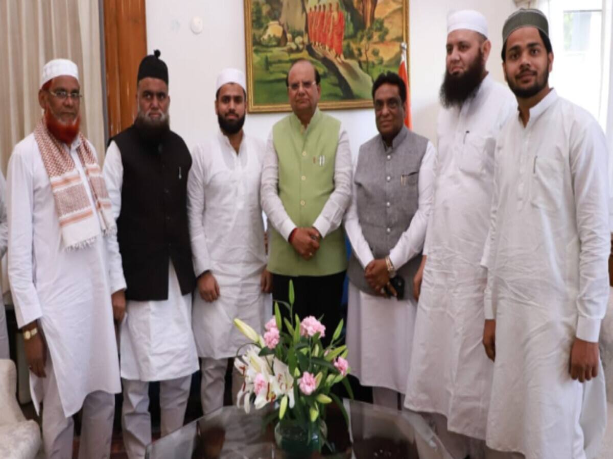 Lt Governor VK Saxena says First time in history namaz on Eid was offered inside mosques – उपराज्यपाल ने दी ईद की बधाई, नमाज को लेकर कहा