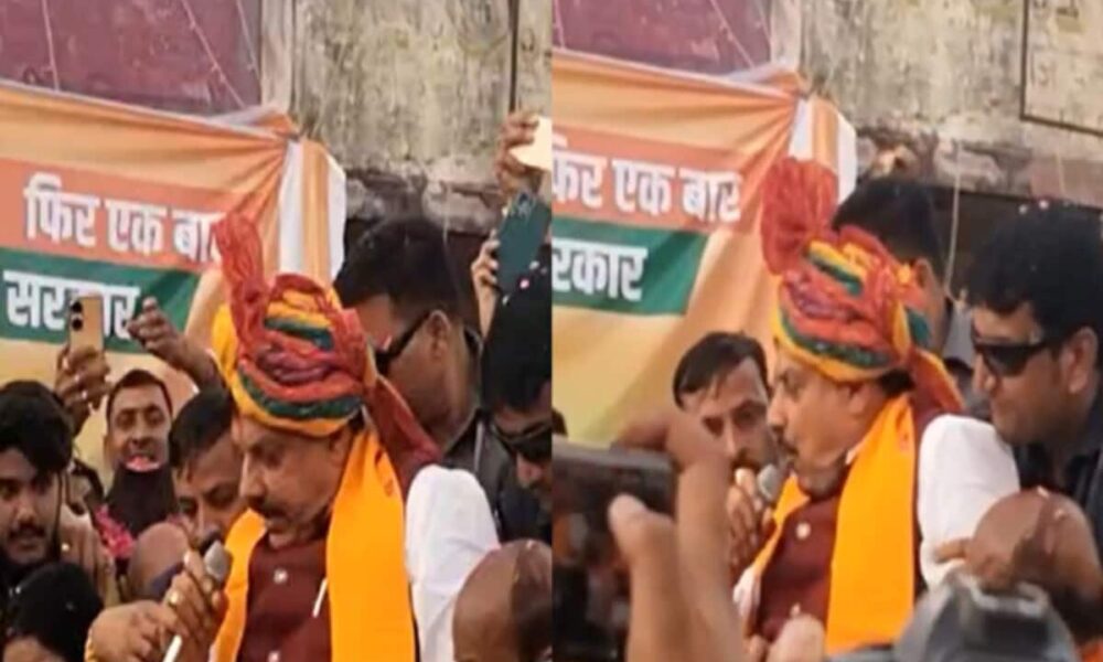 बाल-बाल बचे मध्य प्रदेश के मुख्यमंत्री मोहन यादव, चलते रोड शो में टूट गया मंच; देखें VIDEO
