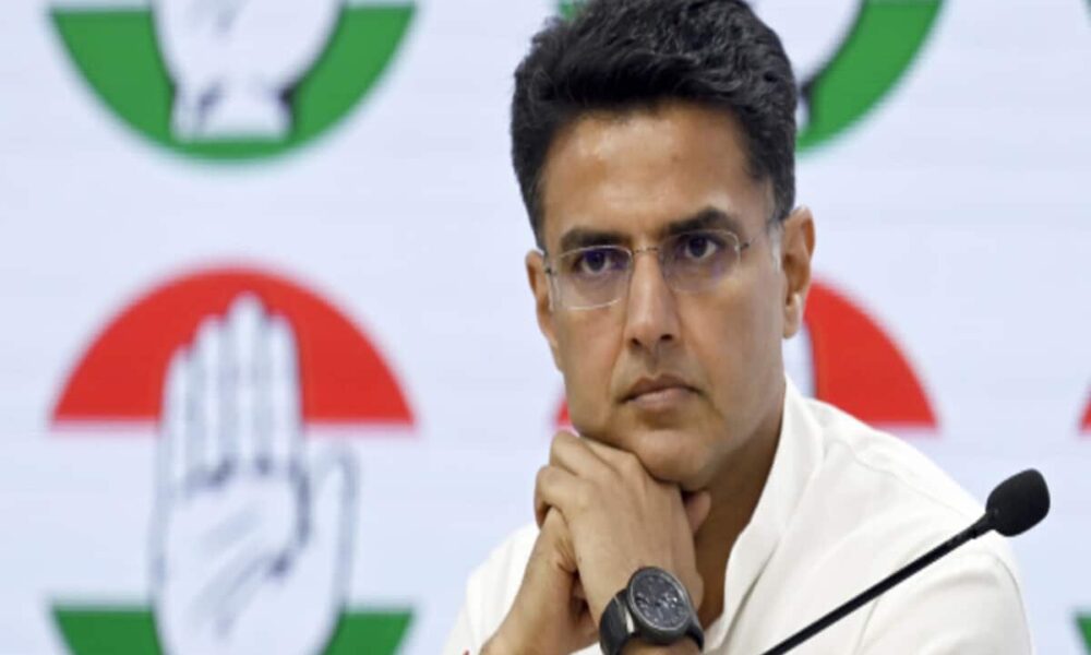 chhattigarh bjp mla rikesh sen viral video news congress sachin pilot says ec take action