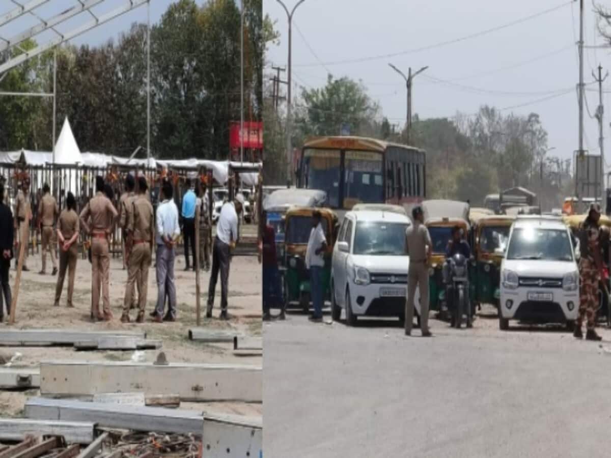 Police alert traffic diverted PM Modi Rudrapur rally BJP Police alert traffic diverted PM Modi Rudrapur rally BJP