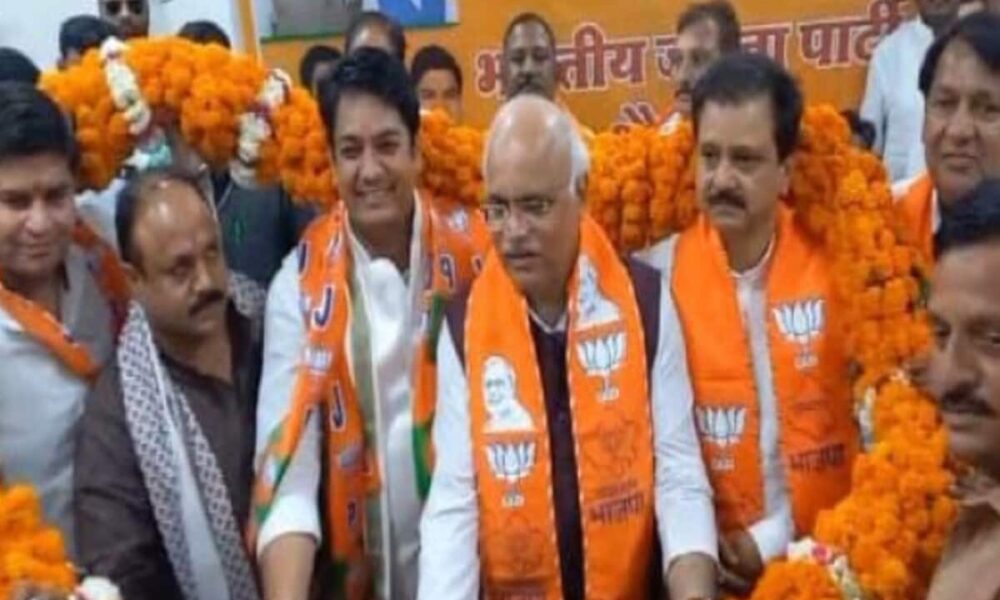 राजस्थान में सोनिया गांधी की रैली के दूसरे दिन ही कांग्रेस में भगदड़, कई नेता BJP में शामिल