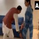 सुनीता केजरीवाल के बाद मनीष सिसोदिया की पत्नी से भी मिले संजय सिंह, पैर छूकर लिया आशीर्वाद