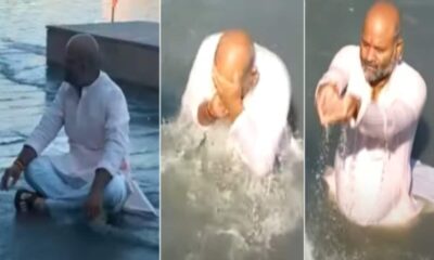 इतनी बदबू की खड़े होना भी मुश्किल, उज्जैन की शिप्रा नदी का ऐसा हाल, चर्चा में कांग्रेस प्रत्याशी की डुबकी और प्रतिज्ञा