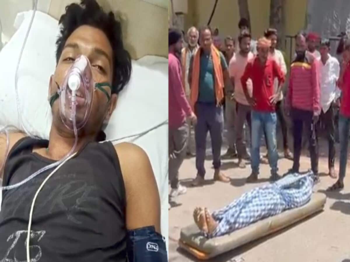 युवक की मौत के बाद परिजनों व ग्रामीणों का हंगामा, प्रेम प्रसंग से जुड़ा है मामला युवक की मौत के बाद परिजनों व ग्रामीणों का हंगामा, प्रेम प्रसंग से जुड़ा है मामला