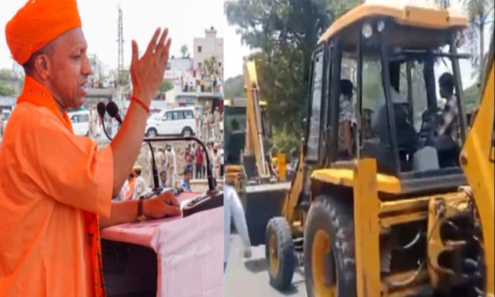 योगी आदित्यनाथ की बिलासपुर रैली, बुलडोजर का काफिला लेकर पहुंच गए कार्यकर्ता; क्या बोले यूपी के CM