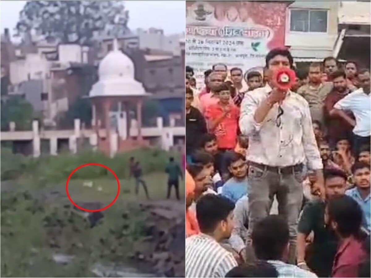 मंदसौर में गणेश प्रतिमाओं का अपमान, वीडियो वायरल होने पर हिंदू संगठनों का हंगामा; एक कर्मचारी निलंबित मंदसौर में गणेश प्रतिमाओं का अपमान, वीडियो वायरल होने पर हिंदू संगठनों का हंगामा; एक कर्मचारी निलंबित