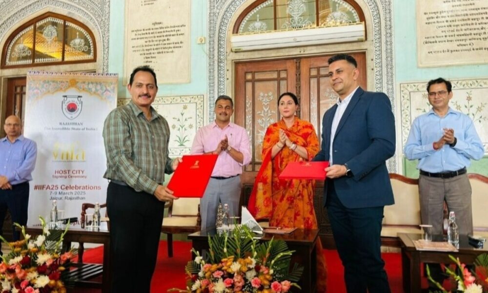 जयपुर में होगा आईफा 2025 अवॉर्ड शो, दीया कुमारी की मौजूदगी में एग्रीमेंट,