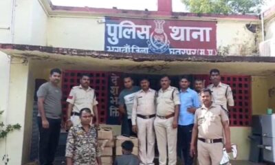 BJP नेता का भाई कर रहा था तस्करी, 30 पेटी अवैध शराब बरामद; लग्जरी गाड़ी भी जब्त