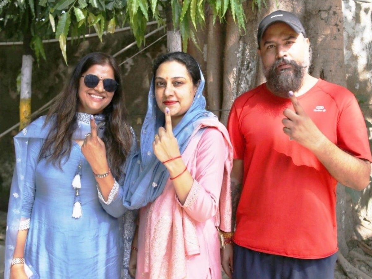 गुरुग्राम में 4 फीसदी बढ़ा मतदान, नूंह में सबसे अधिक 68% वोटिंग; पड़ोसी जिलों में क्या हाल