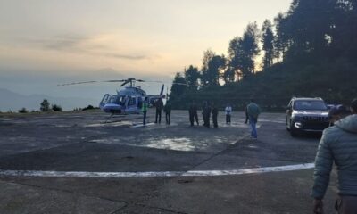 16 घंटे बाद मुनस्यारी पहुंचे मुख्य चुनाव आयुक्त राजीव कुमार, कल रालम गांव में हुई थी विमान की इमरजेंसी लैंडिंग