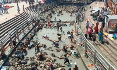 कभी देखा है हरिद्वार में हरकी पैड़ी का ऐसा हाल, आचमन तक के लिए भी नहीं गंगाजल; VIDEO
