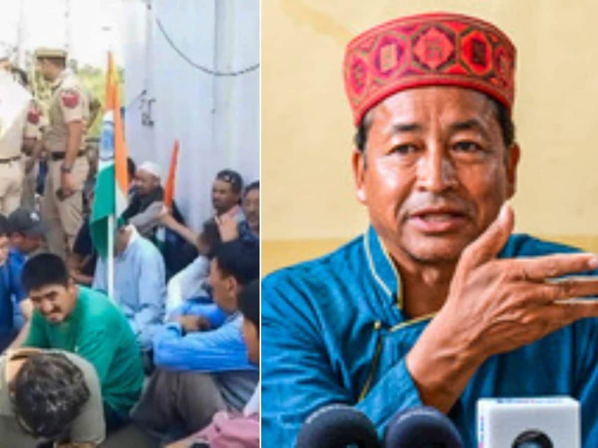 सोनम वांगचुक की मांग दिल्ली पुलिस ने की खारिज, अनशन के लिए मांगी दूसरी जगह सोनम वांगचुक की मांग दिल्ली पुलिस ने की खारिज, अनशन के लिए मांगी दूसरी जगह
