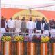 राजस्थान के मुख्यमंत्री के शपथ ग्रहण समारोह में शामिल हुये मुख्यमंत्री धामी, मुख्यमंत्री एवं उपमुख्यमंत्रियों को दी बधाई।