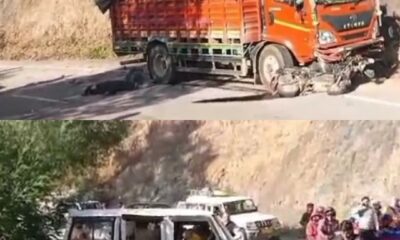 लोहाघाट चंपावत राष्ट्रीय राजमार्ग पर स्कूटी और बुलेरो के बीच भीषण भिड़ंत, स्कूटी सवार गंभीर रूप से घायल।