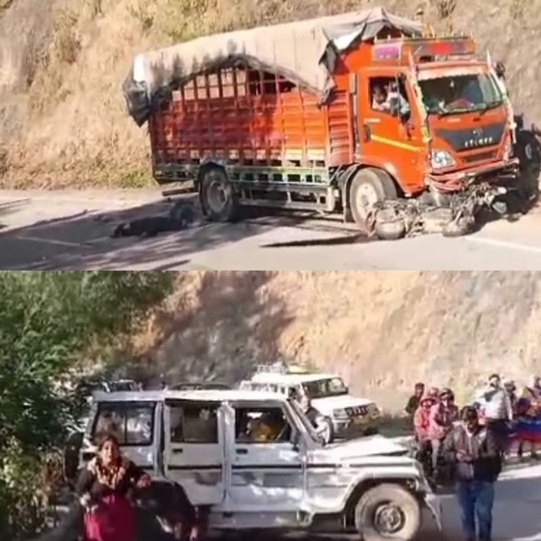 लोहाघाट चंपावत राष्ट्रीय राजमार्ग पर स्कूटी और बुलेरो के बीच भीषण भिड़ंत, स्कूटी सवार गंभीर रूप से घायल। लोहाघाट चंपावत राष्ट्रीय राजमार्ग पर स्कूटी और बुलेरो के बीच भीषण भिड़ंत, स्कूटी सवार गंभीर रूप से घायल।