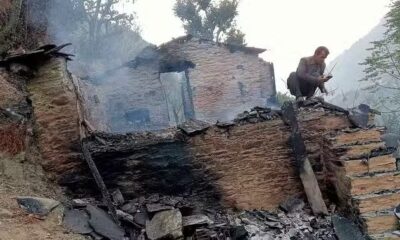 चकराता के मोठी में दो मंजिला आवासीय छानी में लगी भीषण आग, 14 पशु जिंदा जलकर मरे…