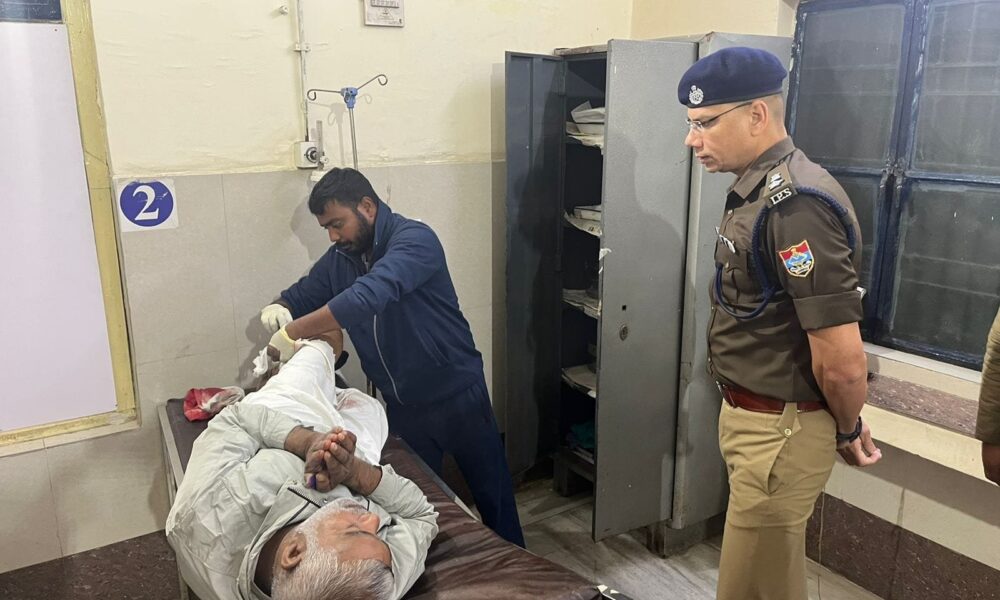 किच्छा में गौ तस्करी की कोशिश नाकाम, पुलिस की जवाबी फायरिंग में तस्कर घायल।