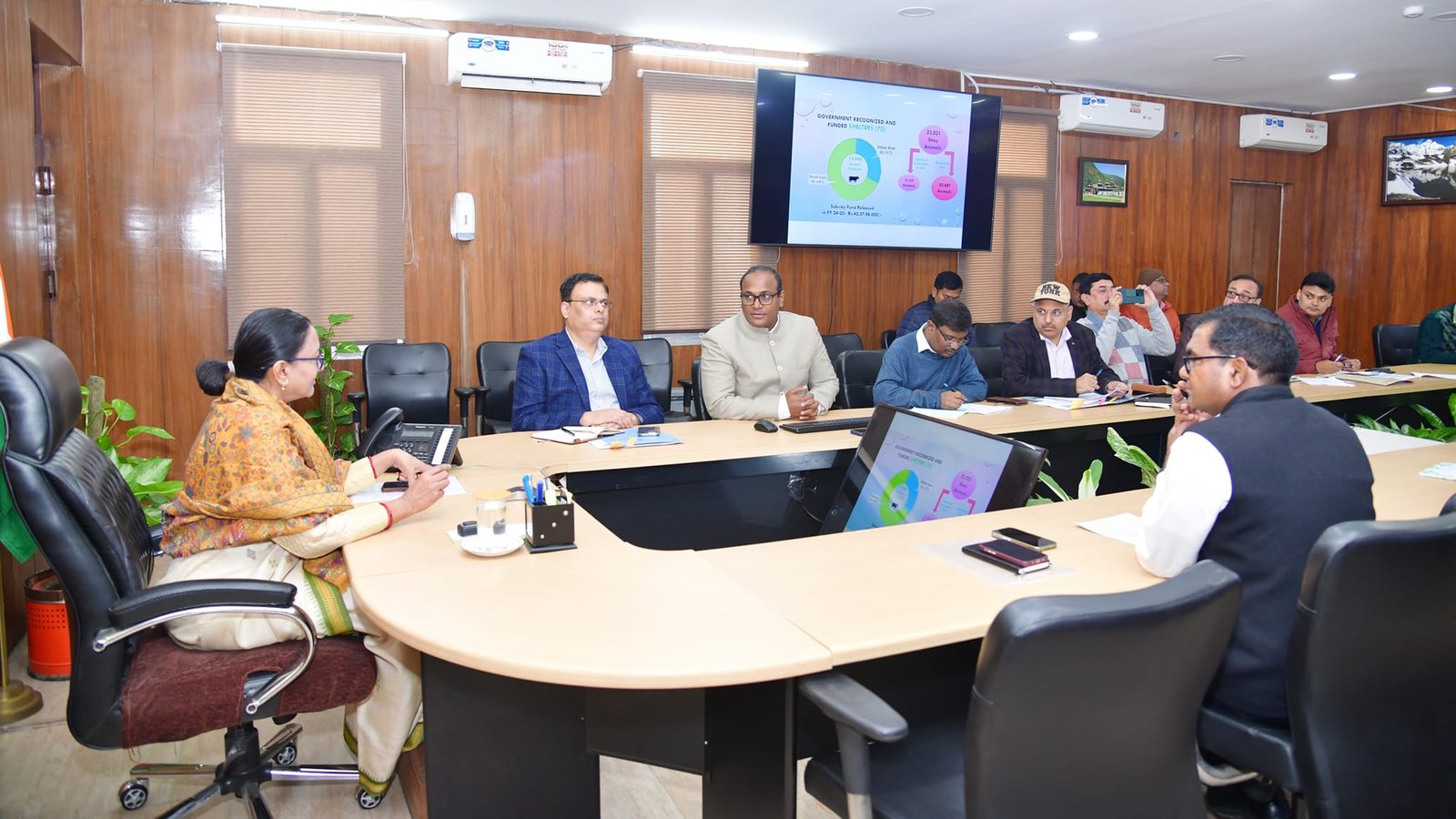 मुख्य सचिव राधा रतूड़ी ने गौसेवक योजना के विस्तार के दिए निर्देश, निराश्रित पशुओं की देखभाल को मिलेगा बढ़ावा। मुख्य सचिव राधा रतूड़ी ने गौसेवक योजना के विस्तार के दिए निर्देश, निराश्रित पशुओं की देखभाल को मिलेगा बढ़ावा।