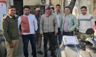 एसएसपी मणिकांत मिश्रा की मुहिम ला रही रंग, 2 किलो चरस के साथ तस्कर गिरफ्तार।
