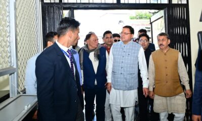 मुख्यमंत्री पुष्कर सिंह धामी ने हल्द्वानी नगर निगम कार्यालय का किया निरीक्षण, दिए कई महत्वपूर्ण निर्देश।