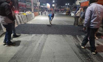 शहर में दुर्घटनाओं को रोकने के लिए स्पीड ब्रेकर और जेब्रा क्रॉसिंग का निर्माण बना हादसों का कारण।