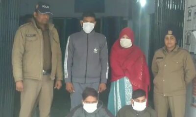 उत्तर प्रदेश के शातिर गैंग के 4 सदस्य गिरफ्तार, चोरी की बड़ी योजना को पुलिस ने किया नाकाम।