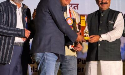 पीआरएसआई की नेशनल काउंसिल की बैठक में देहरादून चैप्टर के एएन त्रिपाठी आउटस्टैंडिंग अवार्ड और अनिल सती बेस्ट सेक्रेटरी अवार्ड से सम्मानित।