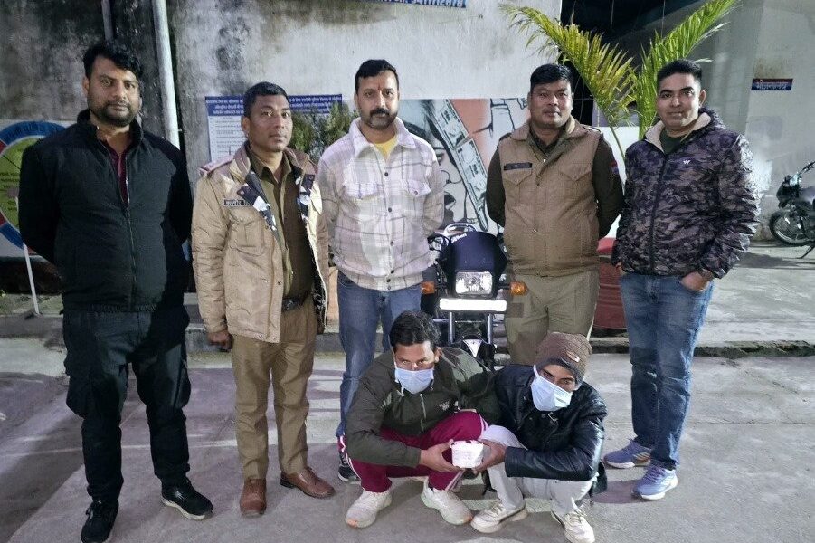 नैनीताल पुलिस की नशे के खिलाफ सख्त कार्रवाई, 255 ग्राम स्मैक के साथ दो तस्कर गिरफ्तार।